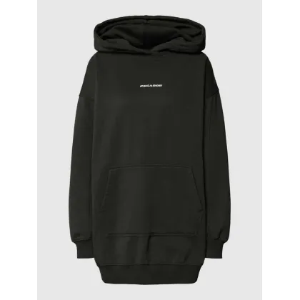 Zdjęcie Sukienka z dzianiny dresowej o kroju oversized z nadrukiem z logo model ‘MALM’