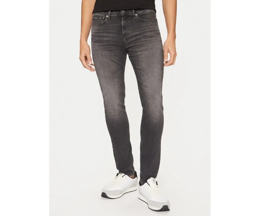 obrazek 1 Calvin Klein Jeans Jeansy J30J326528 Czarny Skinny Fit