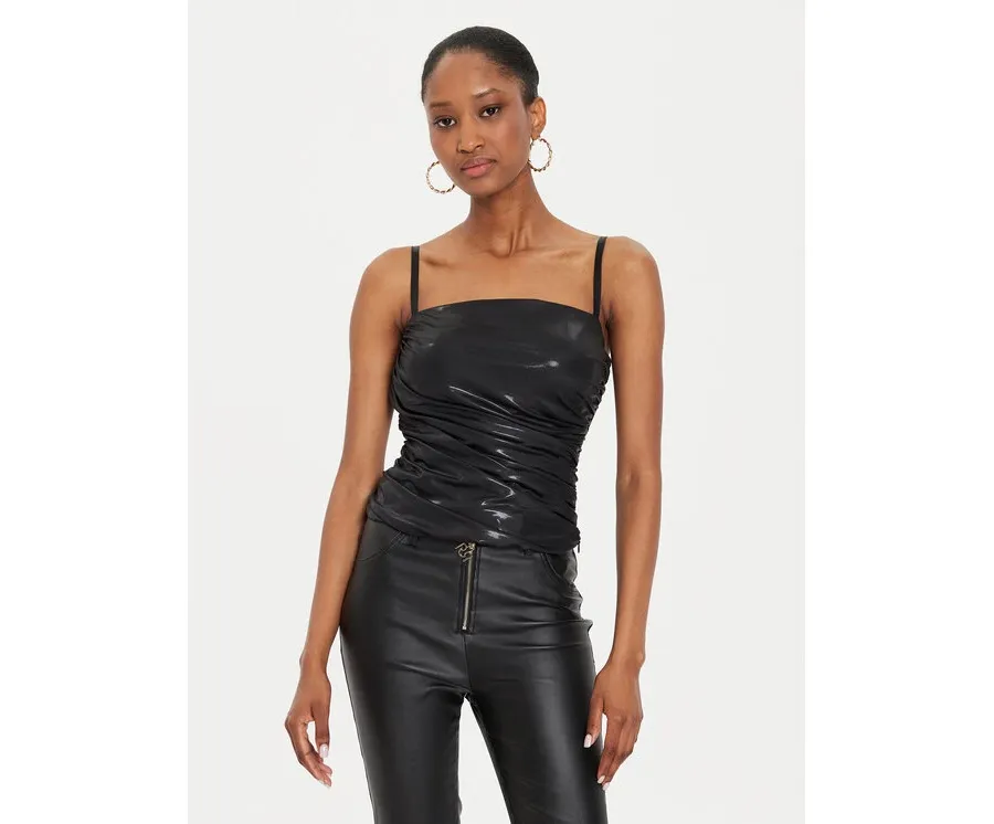 obrazek 1 Rinascimento Top CFC0120406003 Czarny Regular Fit