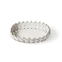Picture An oval basket that gives a unique texture to any space