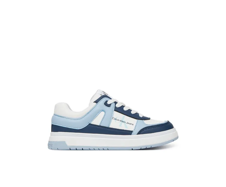 obrazek 1 Calvin Klein Jeans Sneakersy Low Cut Lace-Up Sneaker V3X9-82091-1355 Niebieski