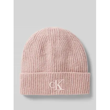 Zdjęcie Czapka beanie z wyhaftowanym logo model ‘THICK’