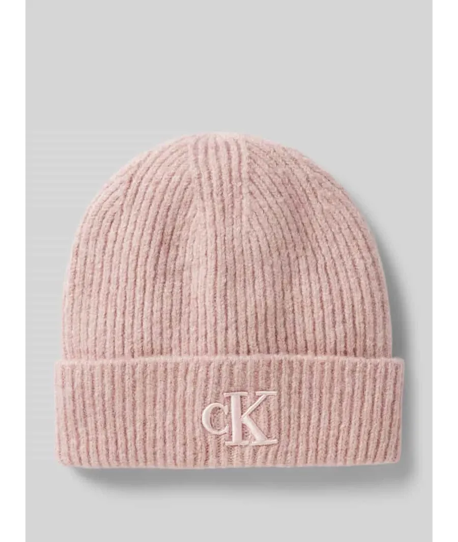 obrazek 1 Czapka beanie z wyhaftowanym logo model ‘THICK’