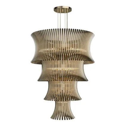 Zdjęcie Prestiżowy dekoracyjny żyrandol Flusso - h. 150 cm ø 100 cm