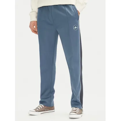 Zdjęcie Converse Spodnie dresowe Retro Track 10027328-A01 Niebieski Regular Fit