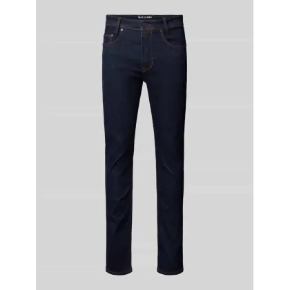 Zdjęcie Jeansy o kroju slim fit z 5 kieszeniami model ‘Arne’