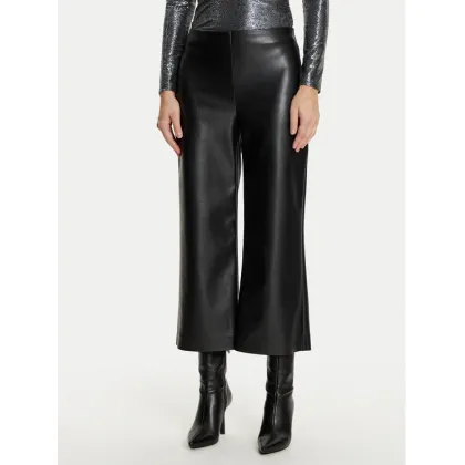 Zdjęcie Joseph Ribkoff Spodnie z imitacji skóry 243042 Czarny Loose Fit