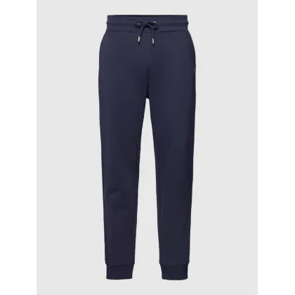 Zdjęcie Spodnie dresowe z wyhaftowanym logo model ‘SHIELD’