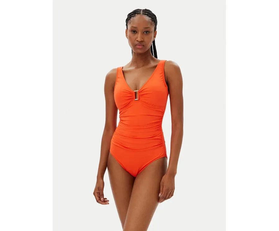 obrazek 1 LAUREN RALPH LAUREN Strój kąpielowy 20201016 Pomarańczowy