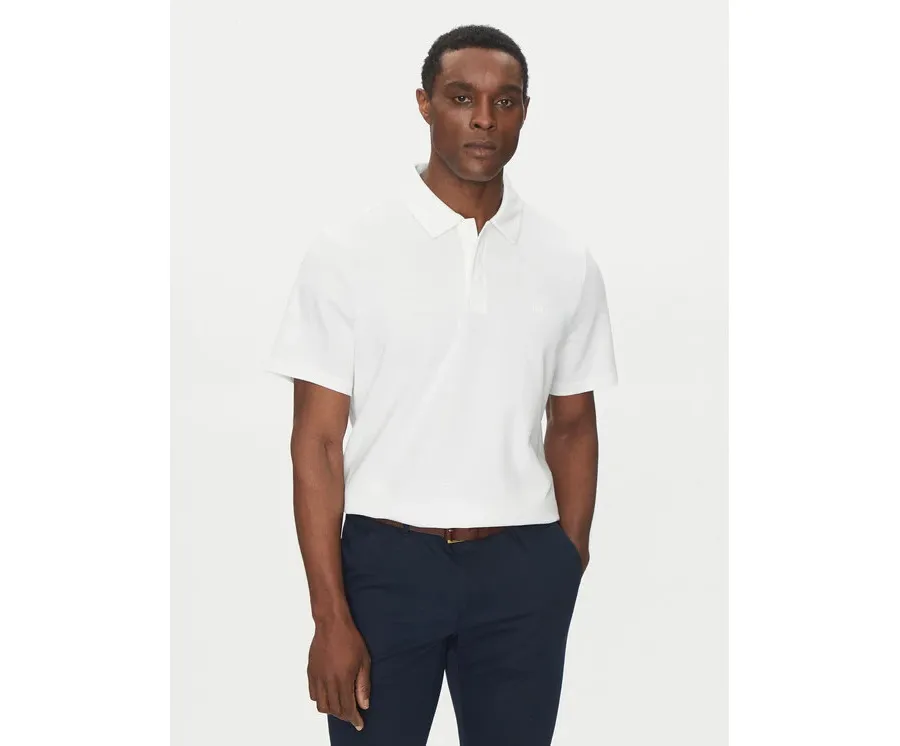 obrazek 1 Michael Kors Polo CS552GZH5J Biały Regular Fit
