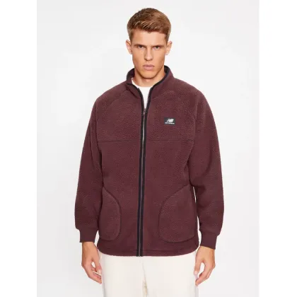 Zdjęcie New Balance Polar Athletics Polar Fleece Full Zip MJ33503 Czerwony Regular Fit