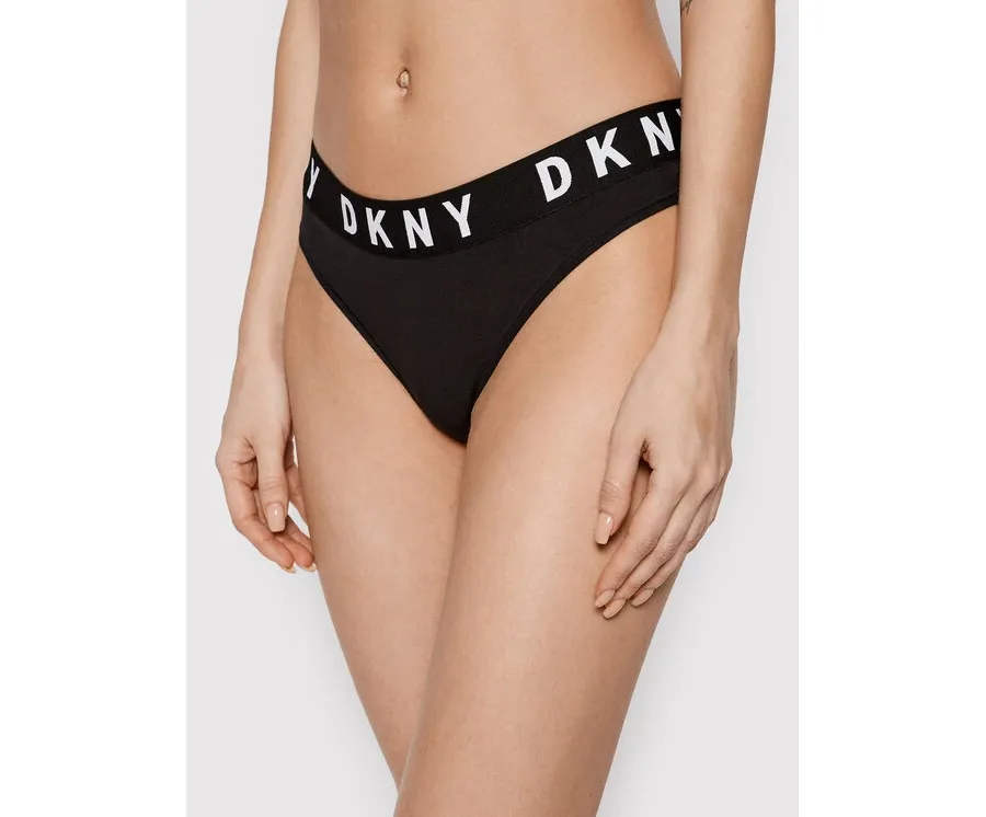 obrazek 1 DKNY Stringi DK4529 Czarny