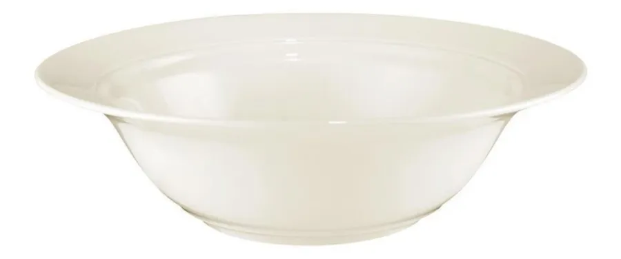 obrazek 3 Kremowa okrągła miska wykonana z porcelany w stylu klasycznym – Tettau