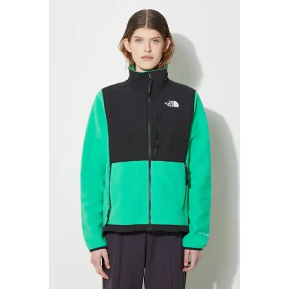 Zdjęcie The North Face bluza polarowa W Denali Jacket kolor zielony gładka NF0A7UR6PO81
