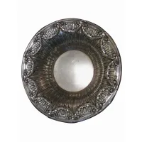 Picture Embossed, silver-plated bowl/plate from the first half of the 20th century
