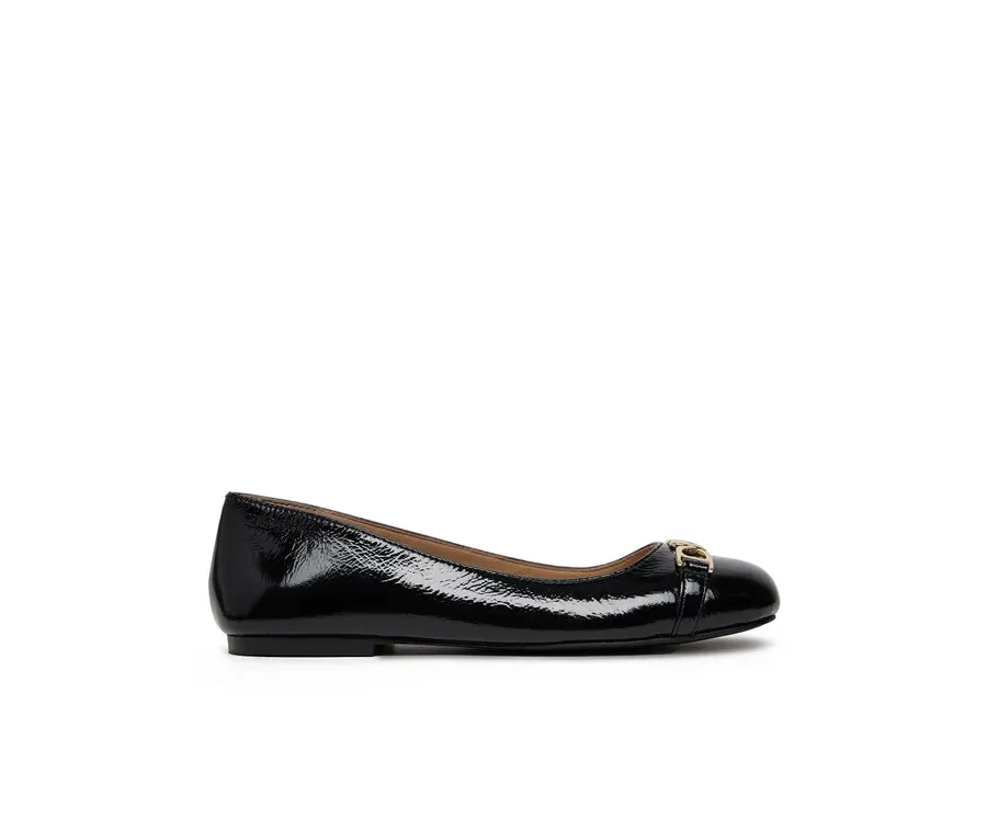 obrazek 1 LOVE MOSCHINO Baleriny JA11011G1MII0000 Czarny