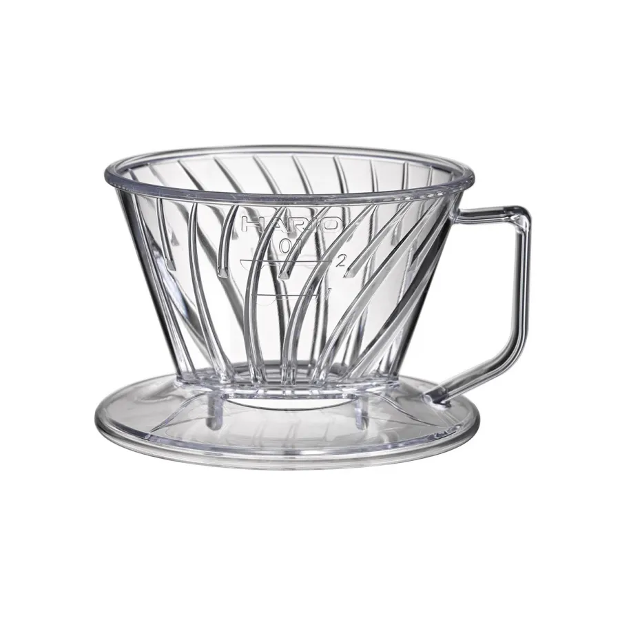 obrazek 1 Hario drip plastikowy PEGASUS 01-T 1-2 fil. transparentny HARIO