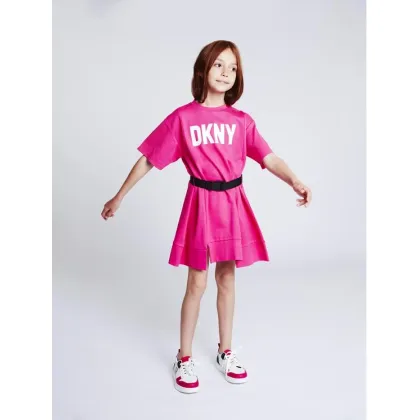 Zdjęcie DKNY Sukienka codzienna D32865 S Różowy Regular Fit