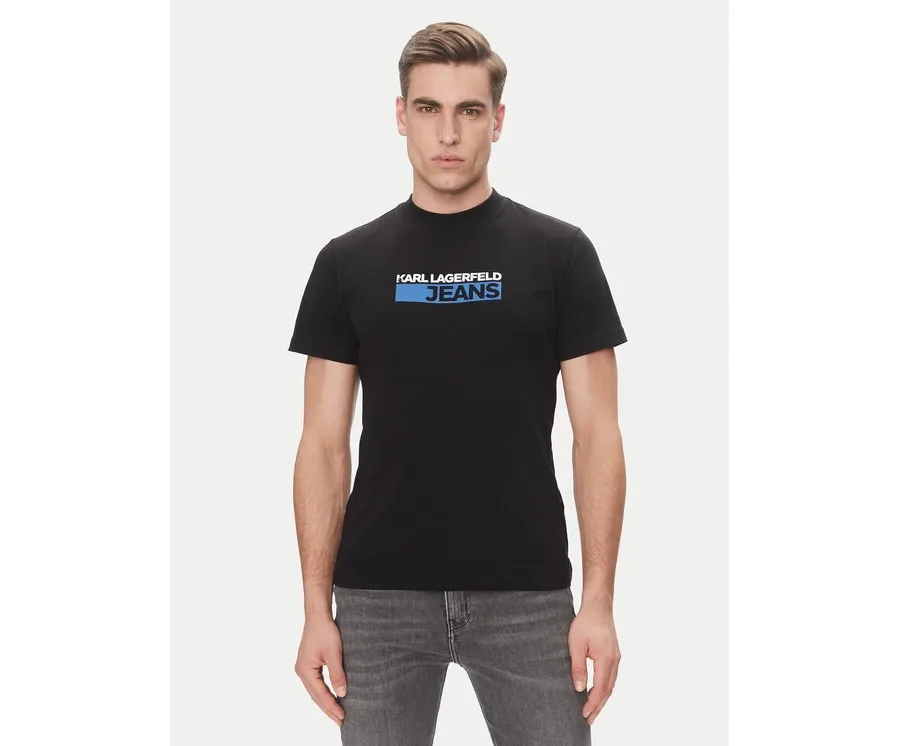 obrazek 1 KARL LAGERFELD T-Shirt A2M17074 Czarny Regular Fit