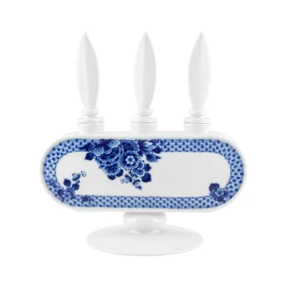 Zdjęcie Stylowy porcelanowy świecznik z ekskluzywnej kolekcji Blue Ming - Vista Alegre