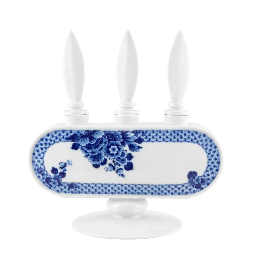 obrazek 1 Stylowy porcelanowy świecznik z ekskluzywnej kolekcji Blue Ming - Vista Alegre