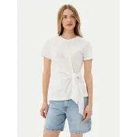 Zdjęcie Tommy Hilfiger T-Shirt WW0WW44559 Écru Regular Fit