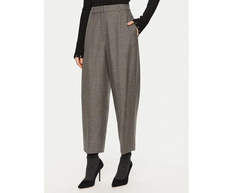 obrazek 1 Herskind Spodnie materiałowe Olsen 5329140 Szary Relaxed Fit