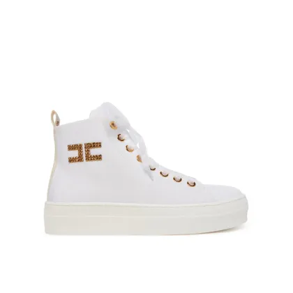 Zdjęcie Elisabetta Franchi Sneakersy F4-A9E-0243 Biały