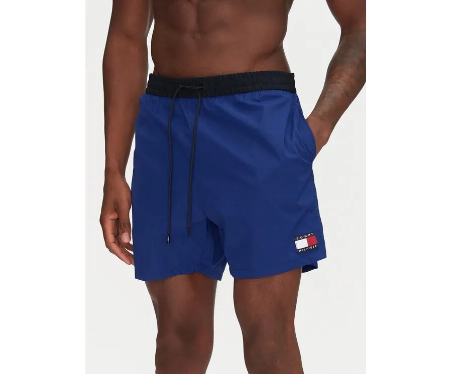 obrazek 1 Tommy Hilfiger Szorty kąpielowe UM0UM03455 Niebieski Regular Fit
