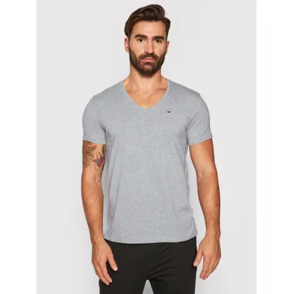 Zdjęcie Tommy Jeans T-Shirt DM0DM04410 Szary Regular Fit