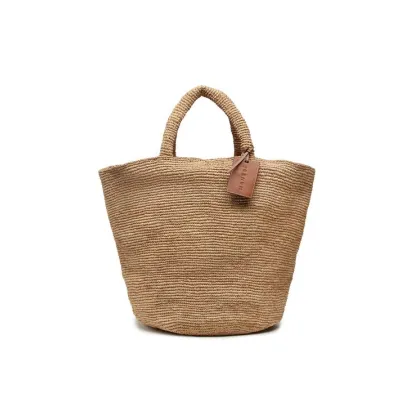 Zdjęcie Manebi Torebka Natural Raffia Summer Bag V 2.2 AD Brązowy