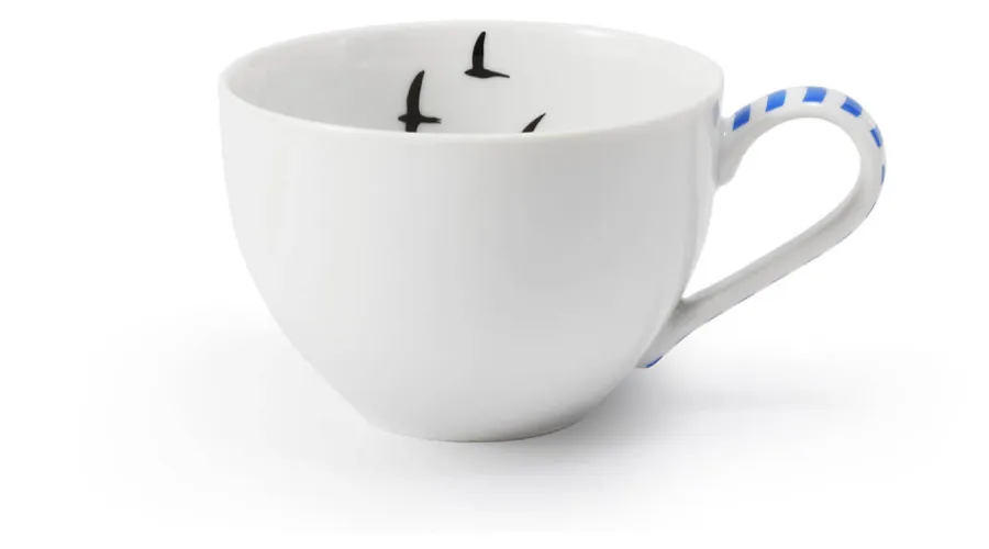 obrazek 1 Wyjątkowa porcelanowa filiżanka zdobiona subtelnym motywem - Leander