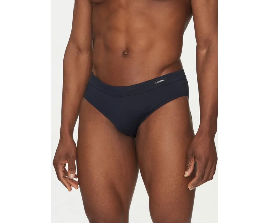 obrazek 1 Calvin Klein Swimwear Kąpielówki KM0KM01113 Granatowy