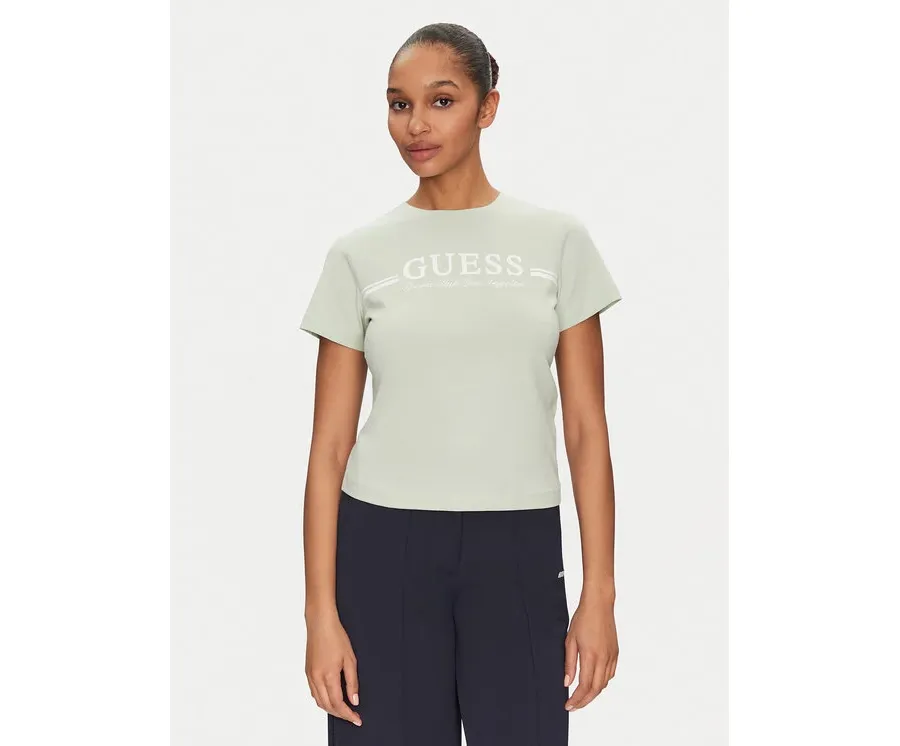 obrazek 1 Guess T-Shirt V5GI03 I3Z14 Zielony Regular Fit