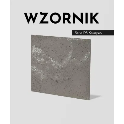 Zdjęcie Wzornik DS - (brązowy, srebrne kruszywo, duża porowatość) - beton architektoniczny