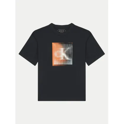 Zdjęcie Calvin Klein Jeans T-Shirt IB0IB02356 Czarny Regular Fit