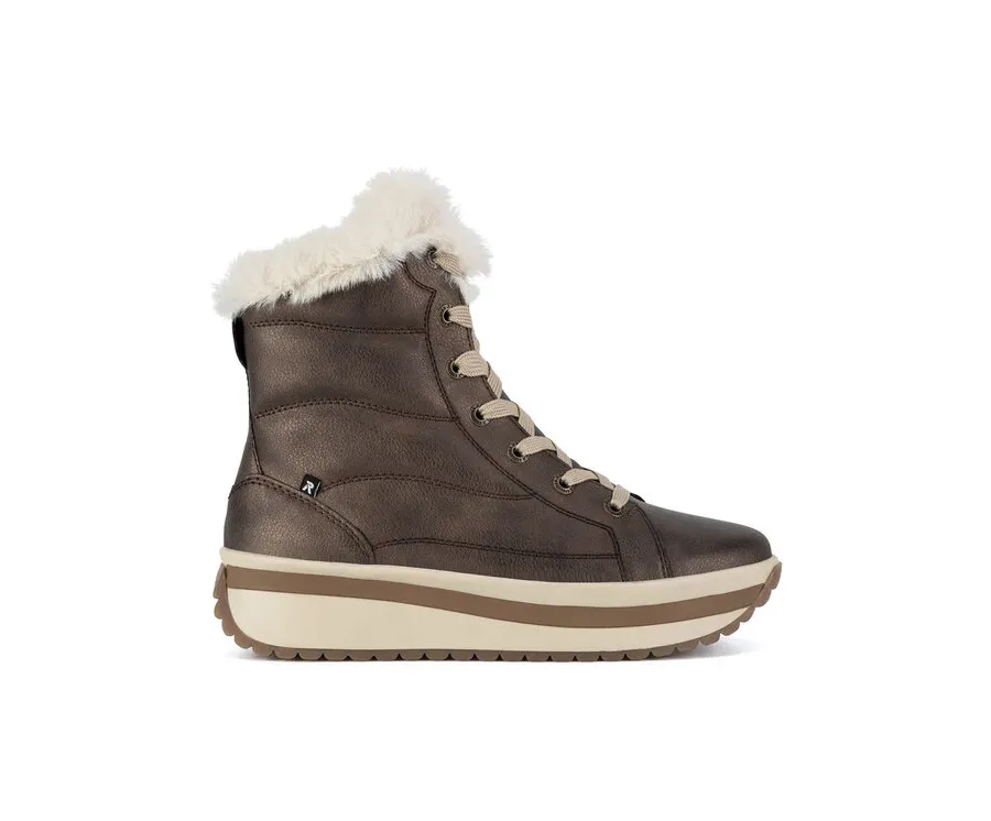 obrazek 1 Rieker Revolution Lifestyle Botki W0963-90 Beżowy