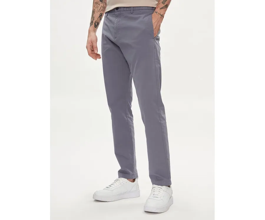 obrazek 1 Hugo Chinosy David222D 50468314 Niebieski Slim Fit HUGO