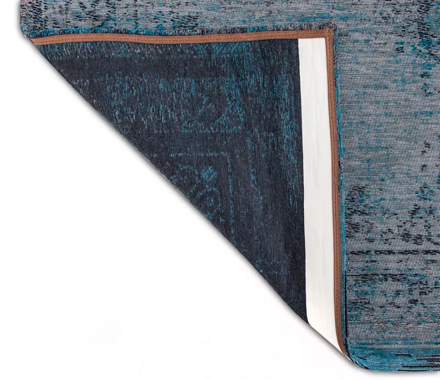 obrazek 3 Piękny niebiesko szary dywan klasyczny - GREY TURQUOISE 8255