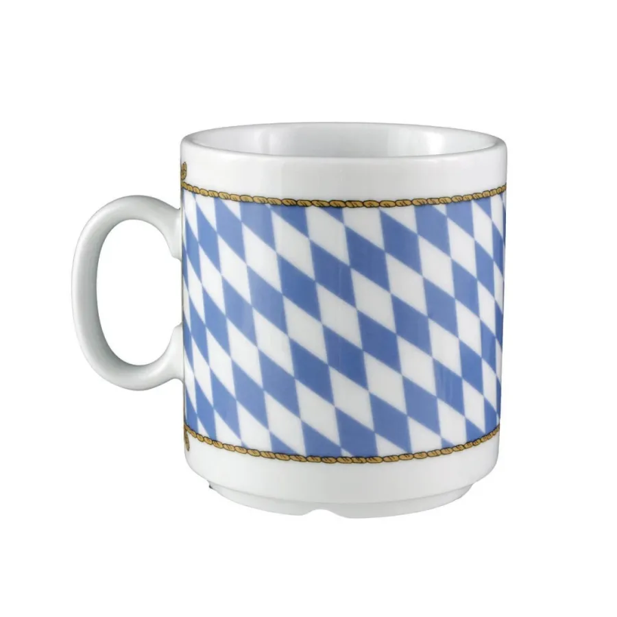 obrazek 2 Porcelanowy kubek z oryginalnym bawarskim zdobieniem - Seltmann Weiden