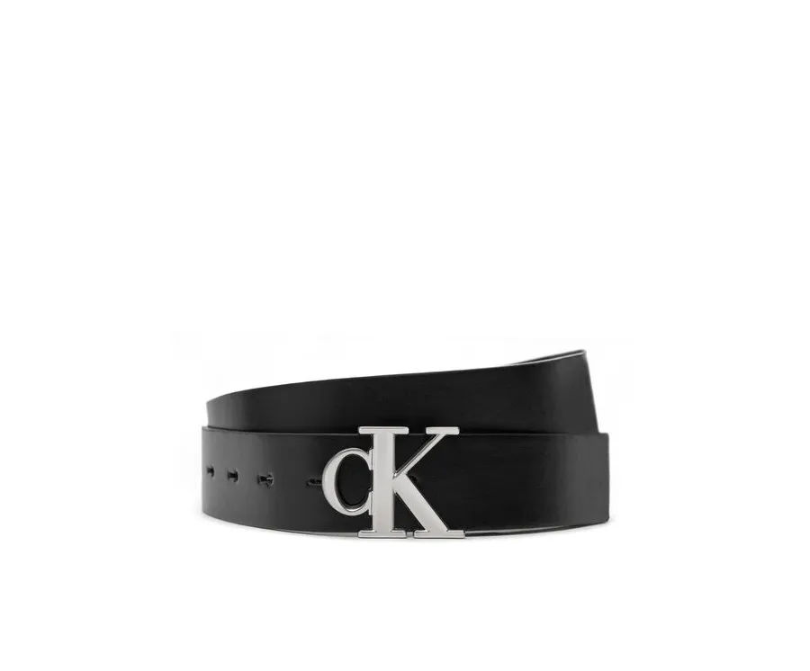 obrazek 1 Calvin Klein Jeans Pasek Damski Mono Pl Rev Lthr Belt K60K612288 Czarny