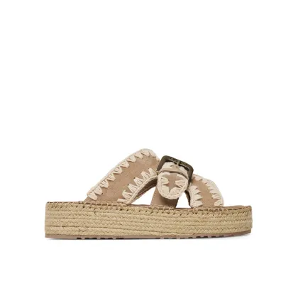 Zdjęcie Mou Espadryle Jute sandal MU.SW641003A Różowy