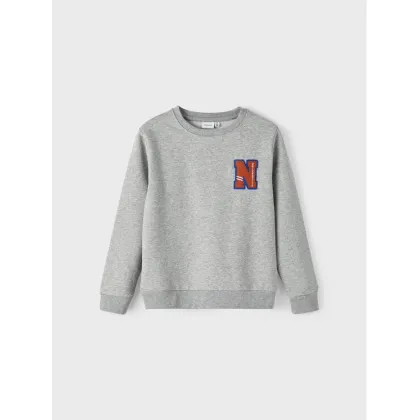 Zdjęcie NAME IT Bluza 13210902 Szary Regular Fit