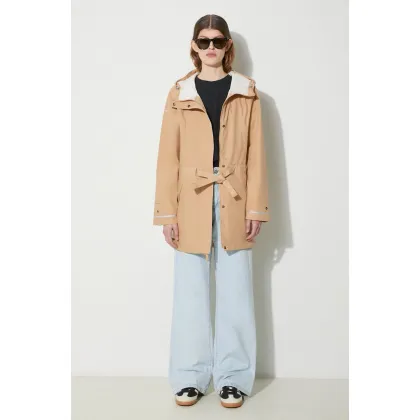 Zdjęcie Columbia parka Here and There damska kolor beżowy przejściowa 2034763