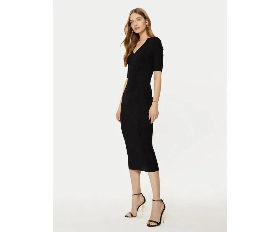 obrazek 1 Guess Sukienka dzianinowa W5RK11 Z2V62 Czarny Bodycon Fit