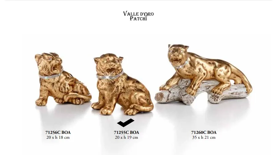obrazek 1 Młody tygrys siedzący z otwartą paszczą - Valle d'oro Patchi