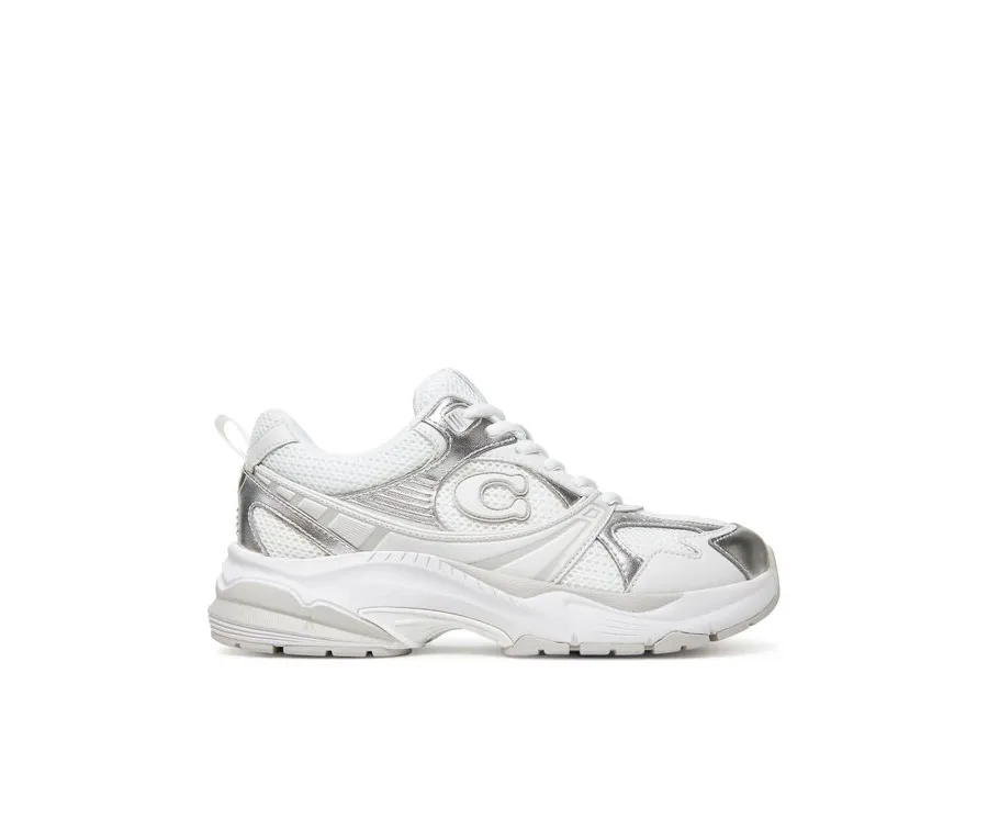obrazek 1 Coach Sneakersy Mesh CAQ29 Biały