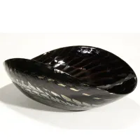 Picture Italian elegant bowl made of Murano glass
