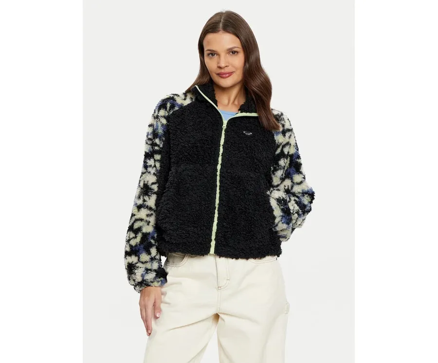 obrazek 1 Roxy Polar Waves Of Warmth ERJPF03186 Czarny Loose Fit