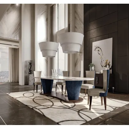 Zdjęcie Stylowy włoski stół jadalniany